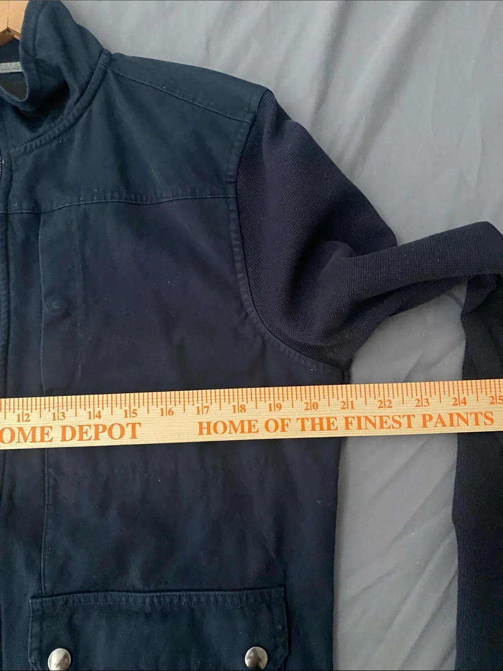 BANANA REPUBLIC Men’s Navy Full Zip Fully Lined Jacket Size M